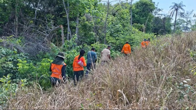 7B777 - Vítima foi vista pela última vez no assentamento Coco, zona rural da cidade — Foto: Corpo de Bombeiros/ Divulgação